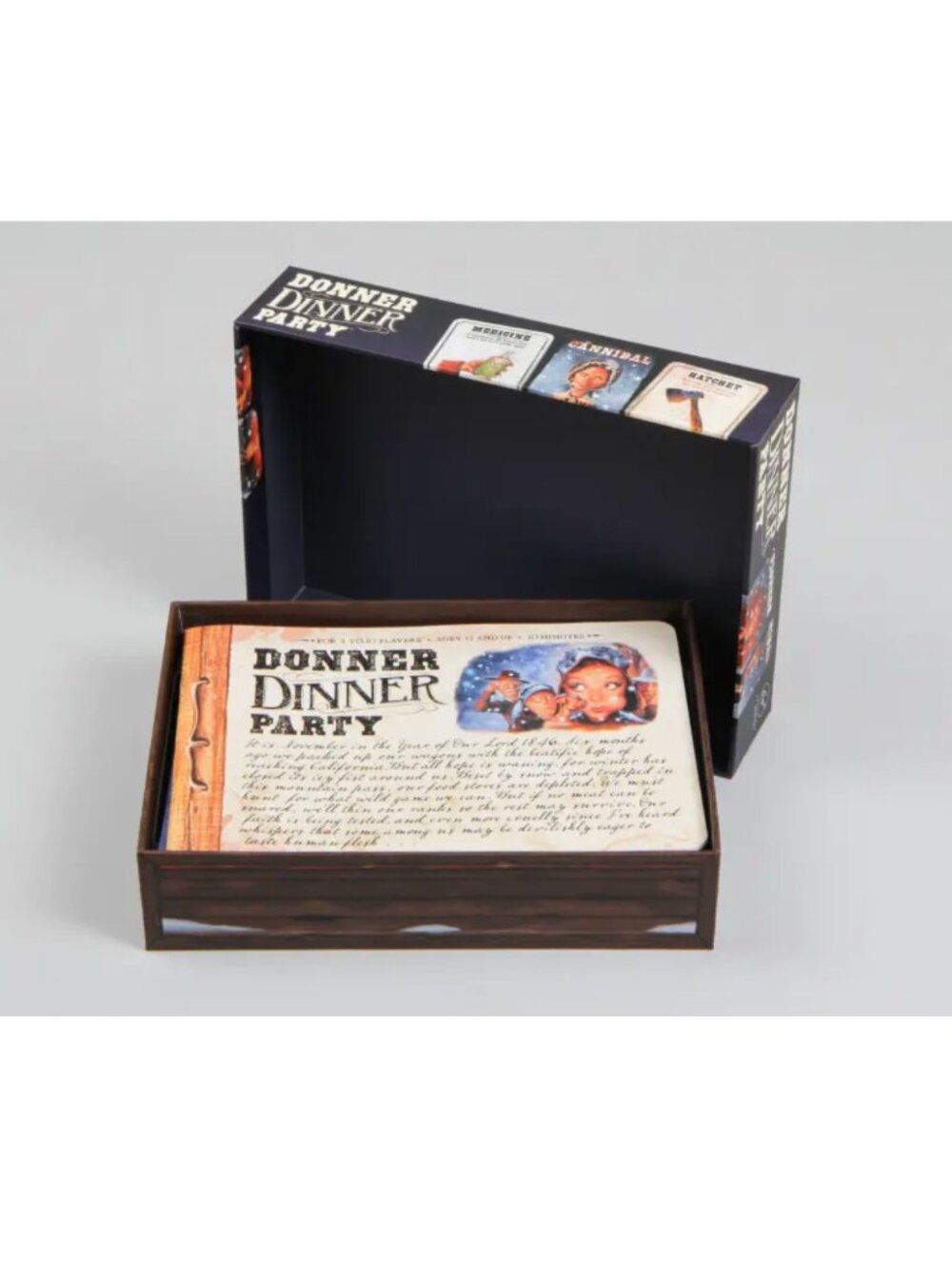 ⭐️ $10 - DONNER DINNER PARTY SOCIAL DEDUCTION + BLUFFING BOARD GAME - Picture 8 of 14
